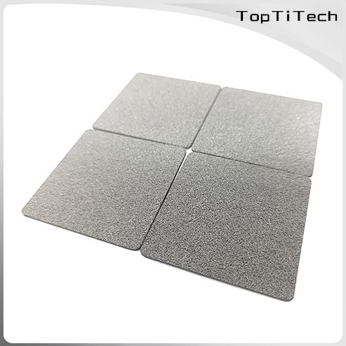 Hydrogen Production Electrolyzer PTL Porous Titanium Sintered Plate